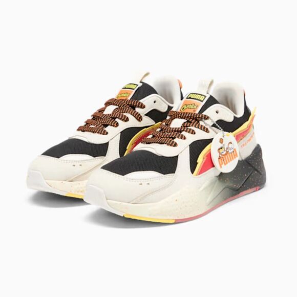 Puma RS-X It's a Cheetos Thing 397216-01 Men's Warm White Black Sneakers TF5553 - Picture 1 of 15